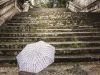 Regenwetter in Florenz