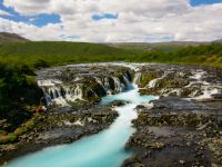 Der Bruarfoss Island